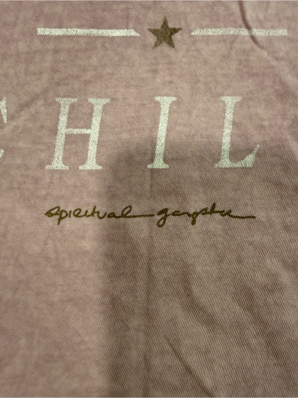 Spiritual Gangster Pink 'Stay Wild Moon Child' Relaxed Yoga Tank - Picture 5 of 10